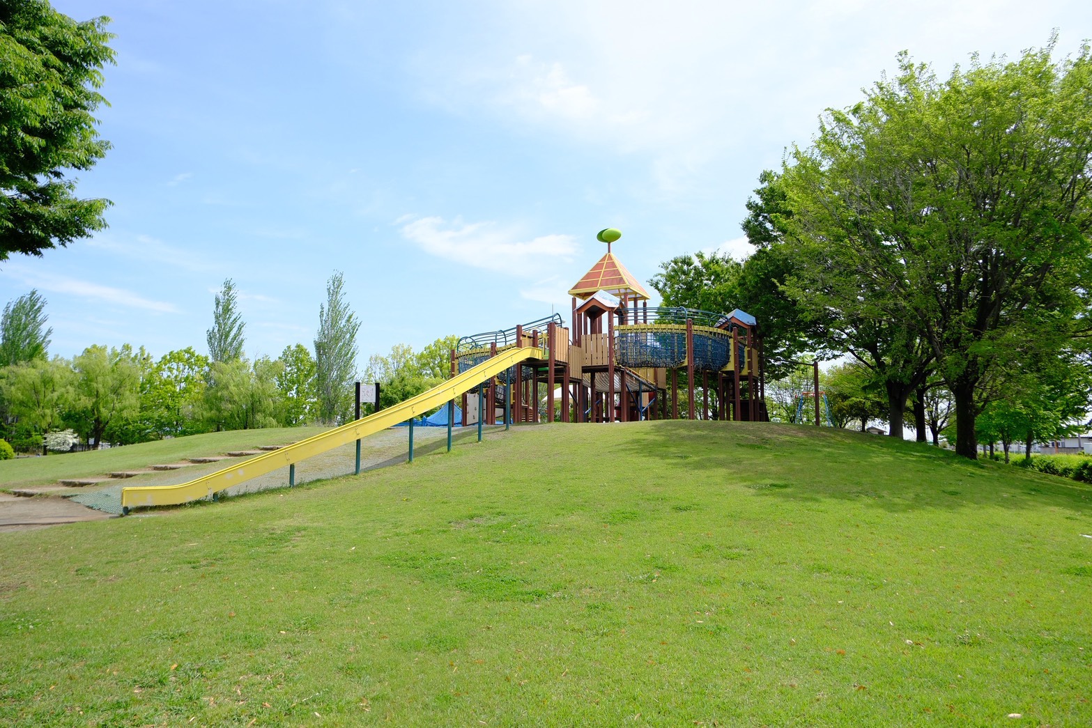 玉村町北部公園　青空図書館